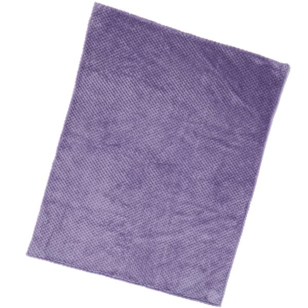 Vinter Varm Vaskbart Kæledyrs Fleece Tæppe Lilla 59x38cm