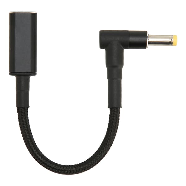 USB Typ C Hona till 4.8x1.7mm Hane Adapterkabel Dubbel PD E MARK Chip Portabel 100W USB Typ C Adapterkabel