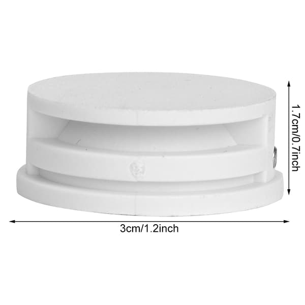 2 st Surfkoppelplugg Surfbräda Longboard Shortboard Paddlebräda Fotrepkopps Professionella Tillbehör Vit