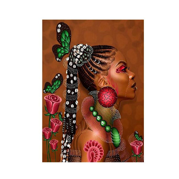 5D DIY- diamond painting i hemmet (30*40cm)
