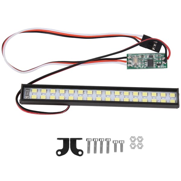 32 LED-pärlor RC Bil Takljusramp Universal Crawler Tillbehör Längd 100mm