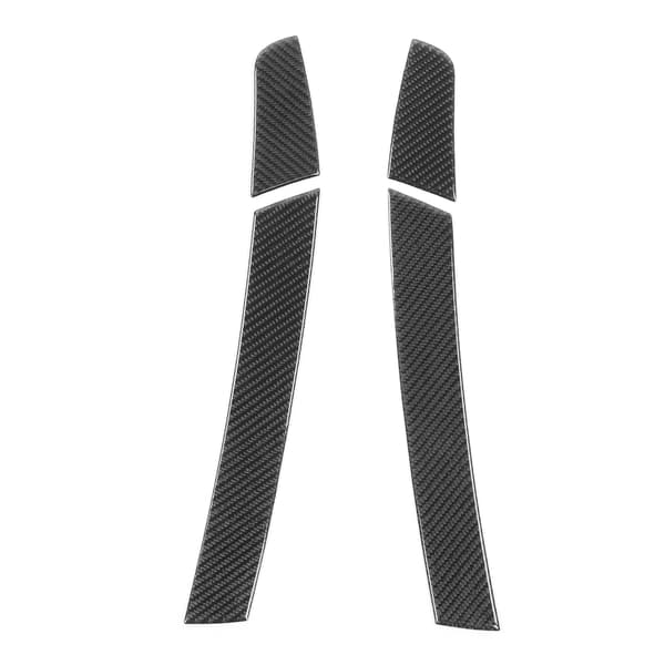 4 st Konsol Armstöd Sidolock Kolfiber Trim Dekal Passar för Prius 2012‑2015