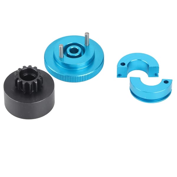 RC Nitro Engine 13T Svänghjul Speed ​​Clutch Variator Set Klockfjädrar - Blå