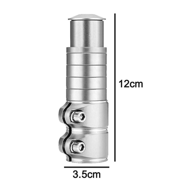 Pyörän haarukan varren jatke, polkupyörän ohjaustangon noususovitin, alumiiniseoksesta valmistettu Head Up -sovitin, maastopyörälle, maantiepyörälle, mtb