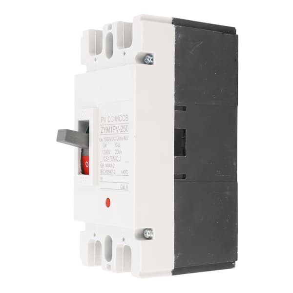 Støpt Kapsling Effektbryter 200A MCCB Solcelle Batteribeskyttelsesbryter 2P DC 1000V