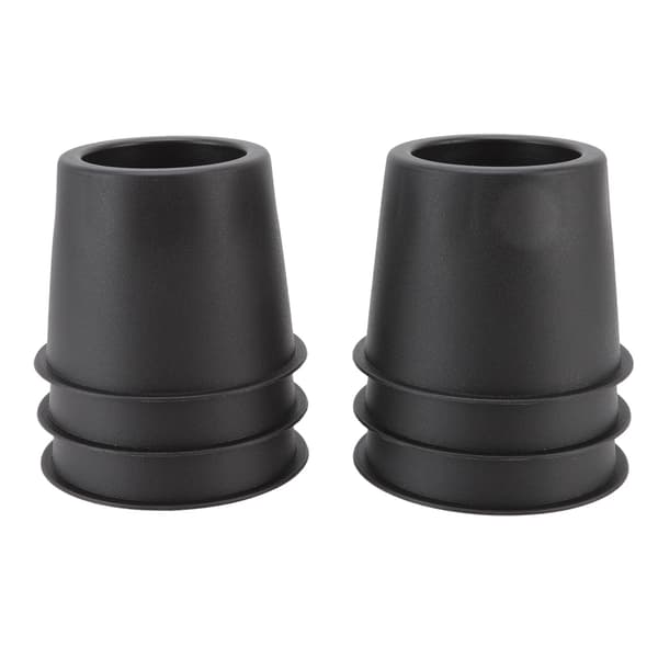 6 Pak Anti Vibrations Sofa Fødder Møbel Riser Pads til Bord Skab Seng 3in Sort Rund