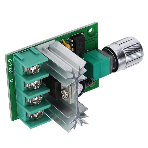 6V 12V 6A PWM DC Motor Hastighetskontroller Høy Effektivitet Trinnløs Regulator