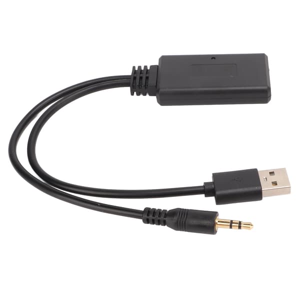 Universal Bluetooth 5.0 Mottaker Bil Stereo Audio Adapter USB Aux Kabel for Bil
