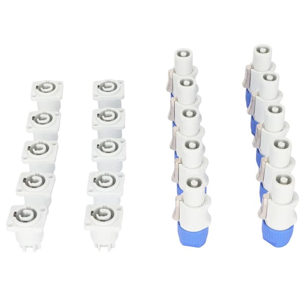 3-benet han- og hunstik 250V 20A Plug Play Højttaler Strømstik Beam Light Scene Light