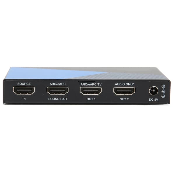 HDMI-processor 4K 60Hz 18Gbps Extraktoromvandlare ARC eARC-stöd 100‑240V US-kontakt