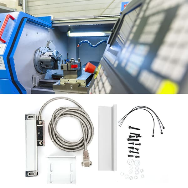 2AE 3AE Akse Lineær Skala DRO Aluminium Legering Støping Lesing Lineær Skala 5um 150mm