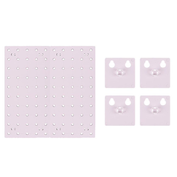 Wall Control Pegboard Rack Horisontal Pegboard - Let at installere Peg Boards L White