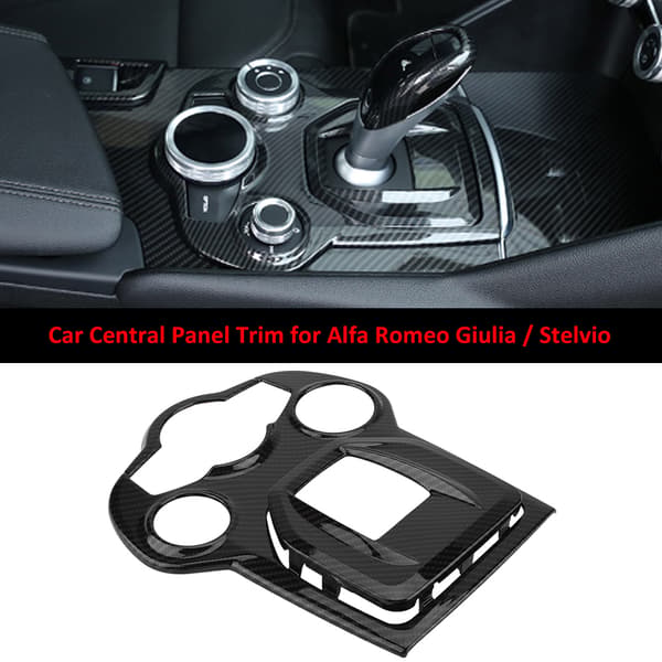 Alfa Romeo Giulia Stelvio Senterkonsoll Kontrollpanel Ramme Trim Deksel