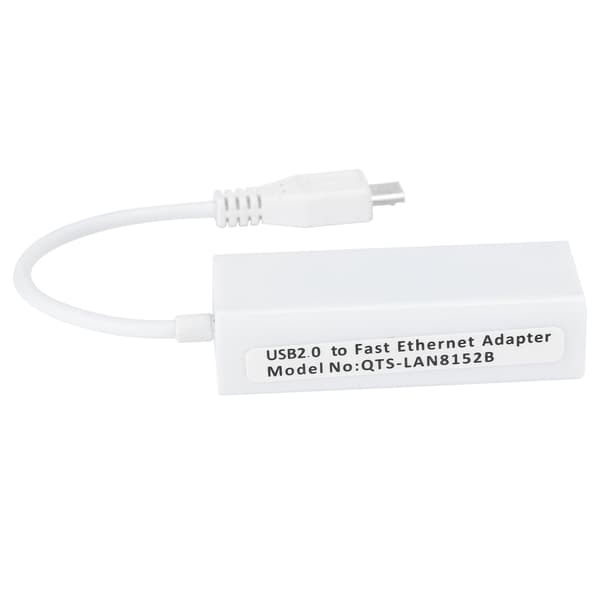 Micro USB til RJ45 Ethernet Nettverkskort Adapter for Raspberry Pi Zero 1.3 W Hovedkort