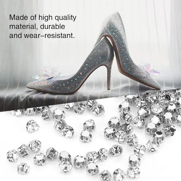 Anti-Scratch 3D Single Claw Sy Strass - Klara DIY-klädertillbehör (#02)