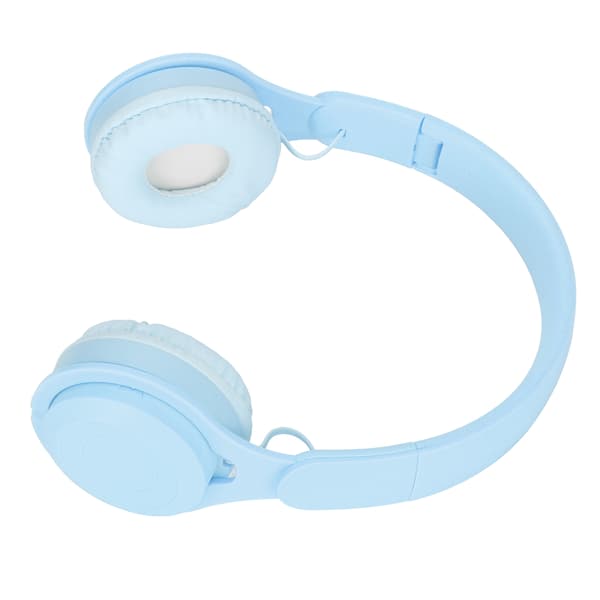 Y08 Macaron Bluetooth Over-Ear Hodetelefoner Sammenleggbare Avtakbart Kort Blå
