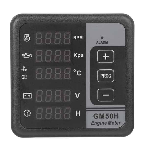 GM50H Motor Digital Display Mätare Hög Precision Multifunktionell Generator Tillbehör