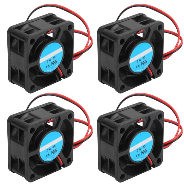 4 Kugleleje Køleventilator 4020 24V til 3D Printer Varmeafledning