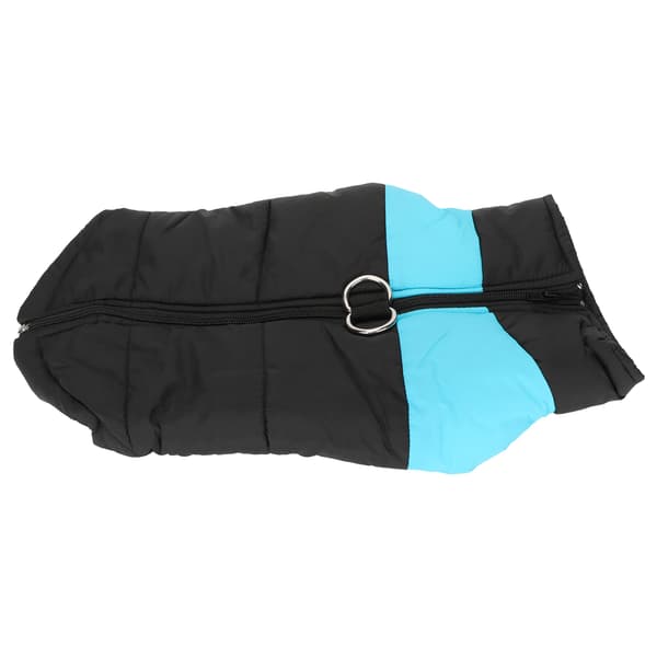 Blå 4XL Medium Hund Vinterjacka Tjock Varm Husdjurskläder