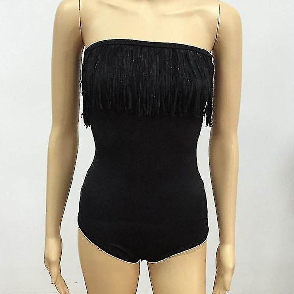 plus størrelse Dame Stropløs Monokini Badedragt Badetøj Badetøj i ét stykke Badedragt Badedragt Strandtøj 2XL