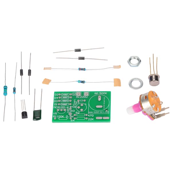 Dimbar Transistor Skrivebordslampe DIY Kit BT33 Elektronisk Dimmemodul Kort