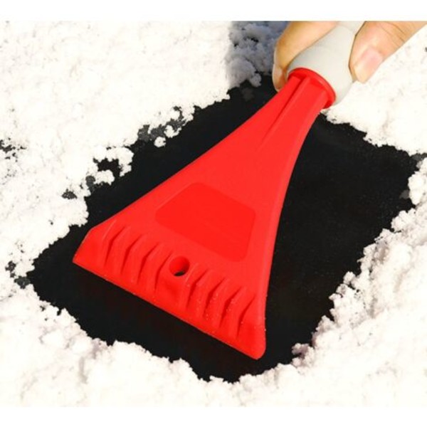 PCatherine aftagelig snebørste til køretøj, modulær snebørste, bilforrude, sne med skumbørstehåndtag, 9351