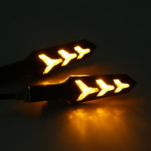 Universella Y-formade LED-blinkers för motorcykel