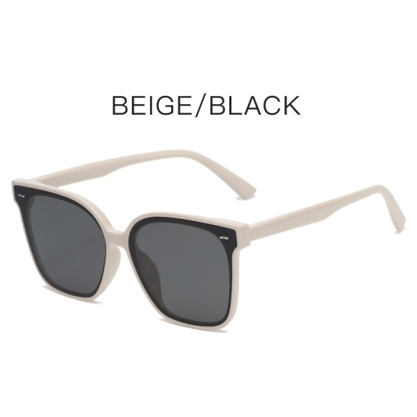 Miesten suuret kasvot UV-suojatut aurinkolasit Rice frame black and gray piece
