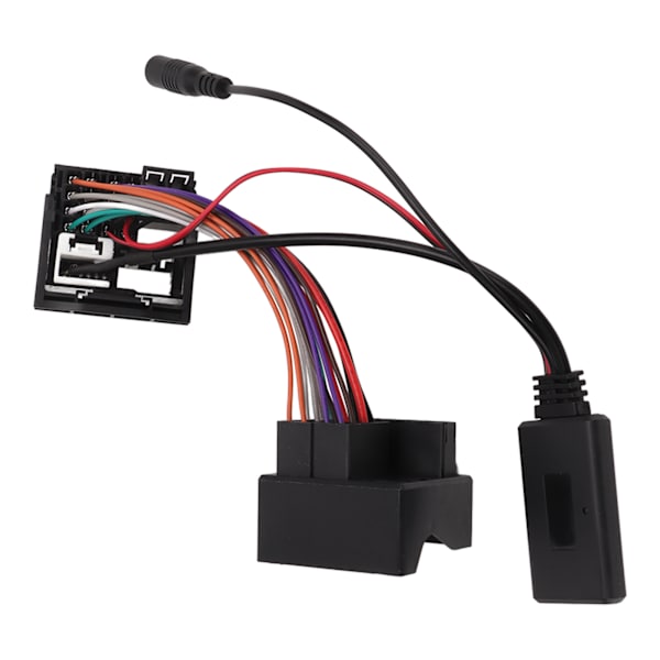Trådlös Bluetooth5.0-kabel 12-stifts AUX-kabelnät Handsfree-mikrofonersättning för E60 E63 E64 E66 E81 E82 E70 E90