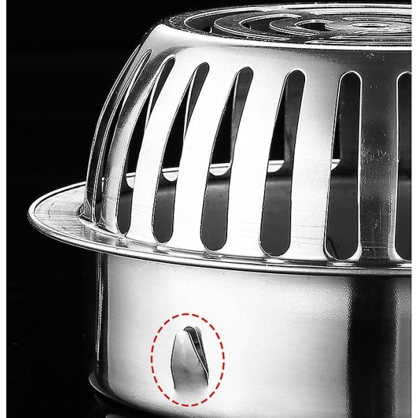 Plug-in konvex golvbrunn, golvbrunn som motverkar igensättning (63 mm)