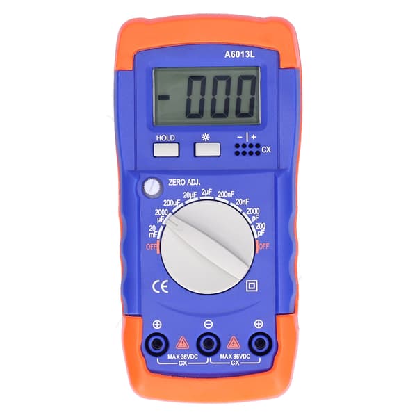 A6013L Digitalt Multimeter Høy Presisjon Smart Kapasitanstester LCD-Skjerm