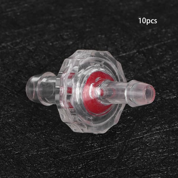 10 st PP Akvarium Luftpump Variabel Diameter Backventil Fisktank Tillbehör