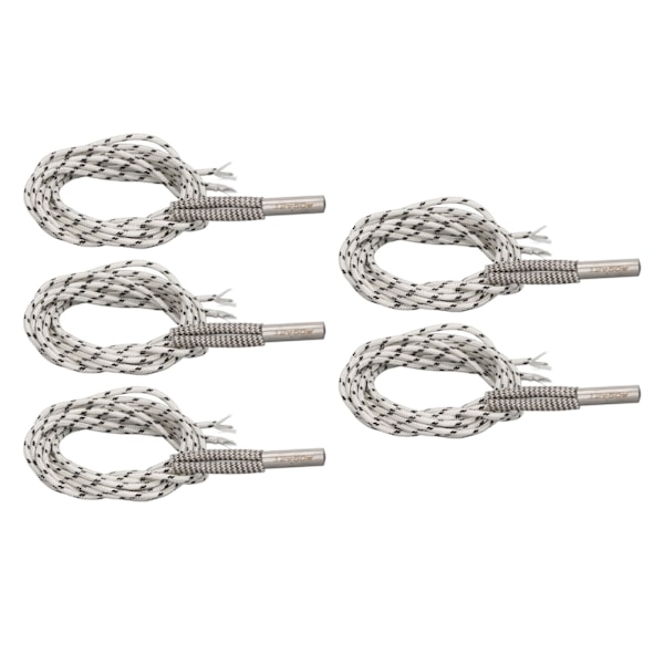 5 stk 50W rustfritt stål hode nikkel krom tråd 3D skriver varmeelement patron varmeapparat 1m/39.4in DC12V
