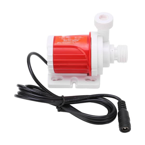 Tyst Mini Dränkbar Vattenpump DC12V 10W 3,3M Lyfthöjd för Hushållsbruk