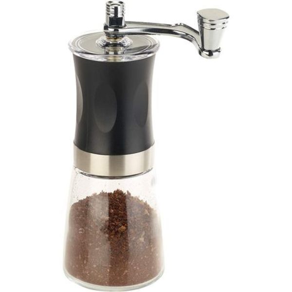 Manuel kaffekværn med trinløs justerbar keramisk kværn