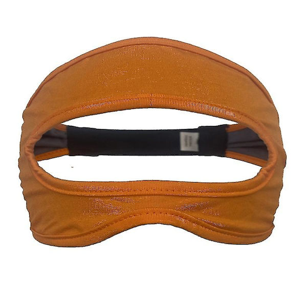 Ögonmask Anti-svett VR-glasögon Justerbara svettbandsskydd för VR-träning Orange