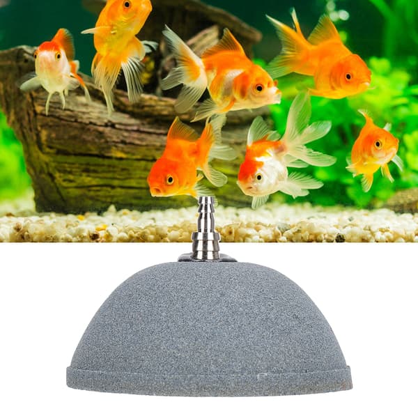 Slidstærk Akvarium Hydroponisk Ilt Diffuser Luftsten Bubler 15 cm
