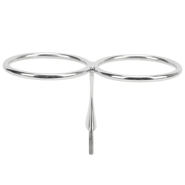 Dobbelt Ring Kopholder Rustfrit Stål Drikkeholder til Marine Yachts Både RV