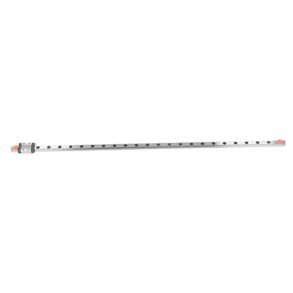 Miniature lineær styreskinne stål lineær bevægelsesglideblok 500 mm