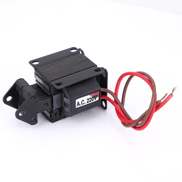 AC Solenoid Elektromagnet Push Pull 220VAC 7.8N 10mm Slaglængde SA-1192