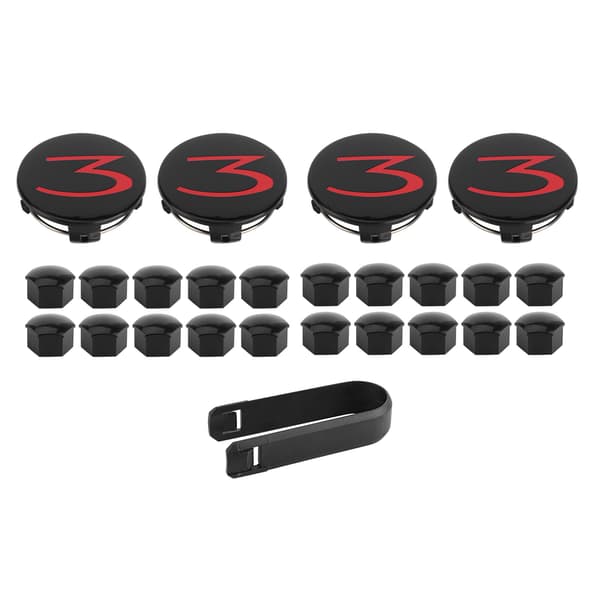 4-pack hjulmutterskydd med 20 skydd Kompatibla Tesla Model 3 Model Y Model S Model X