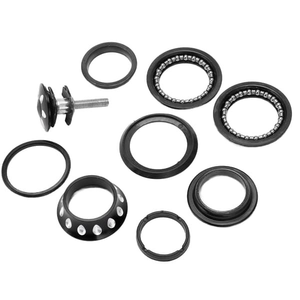 Dead Fly Bicycles Farverigt Dråbeformet Konisk Headset Metal til Mountainbikes Sort
