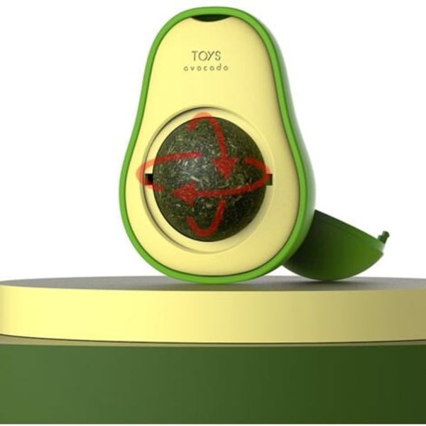 1 bit kattmynta boll, kattmynta boll leksak, kattmynta leksaker, grön, Fonepro