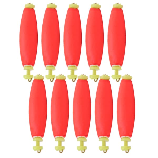 Multi-purpose Oval EVA Fishing Foam Spring Float Bobber (10st)