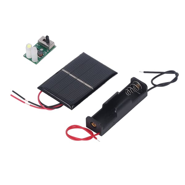 Solcelle Lys Kontrollpanel Sett 1.2V PCB Ladebeskyttelse Plenlampe Brett Kit