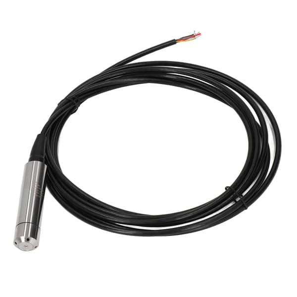 T3000 Innsettingsvæskenivåsensor Høy Nøyaktighet Vannstandssensor 10‑30VDC 10 Meter 32,8 Fot Kabel