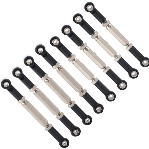 RC Styreservo Metal Linkage Trækstangsender til WPL MN Feiyu Sort