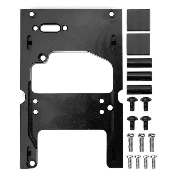 WPL-system 1:16 RC Bil Metall Styremotor Servo Festesbase