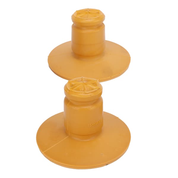2 stk bakre fjærstopper PU gul 12802494 God ytelse Utmerket elastisitet erstatning for Saab 9-3 2003-2015