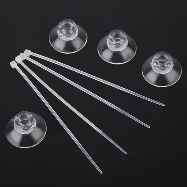 Transparent Akvarium Luftpump Slang för Luftstenar Värmare